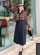 现货供应，秋装连衣裙！订单?，女装连衣裙，友一有二