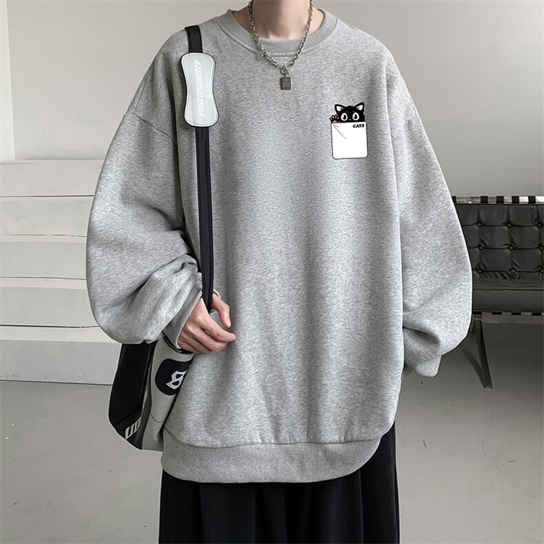 8XL圆领卫衣男超大码胖子肥佬大号长袖t恤S6397-P28,男装卫衣,电商A040
