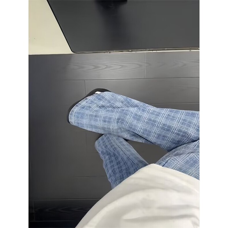 【有货】DN612-批45新款时尚休闲百搭微喇半松紧腰修身显瘦喇叭裤,男装休闲裤,星座603-2