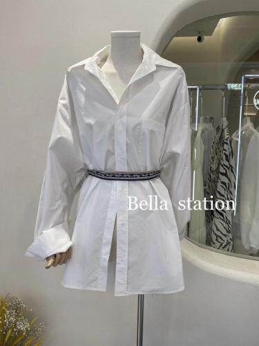 《现货》长款白衬衫！，女装衬衫，bella