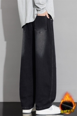 冬季男士加绒加厚休闲户外保暖牛仔裤JRK272-P65，男装牛仔裤，星座209