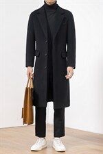 HN615新款毛呢大衣男韩版羊毛外套长款商务主推货足控价298元P185,男装毛呢大衣,电商B360
