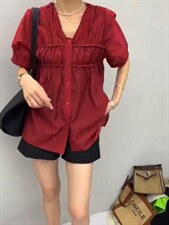 夏季新款韩版飞袖设计洋气小衫，其它，L·H·X