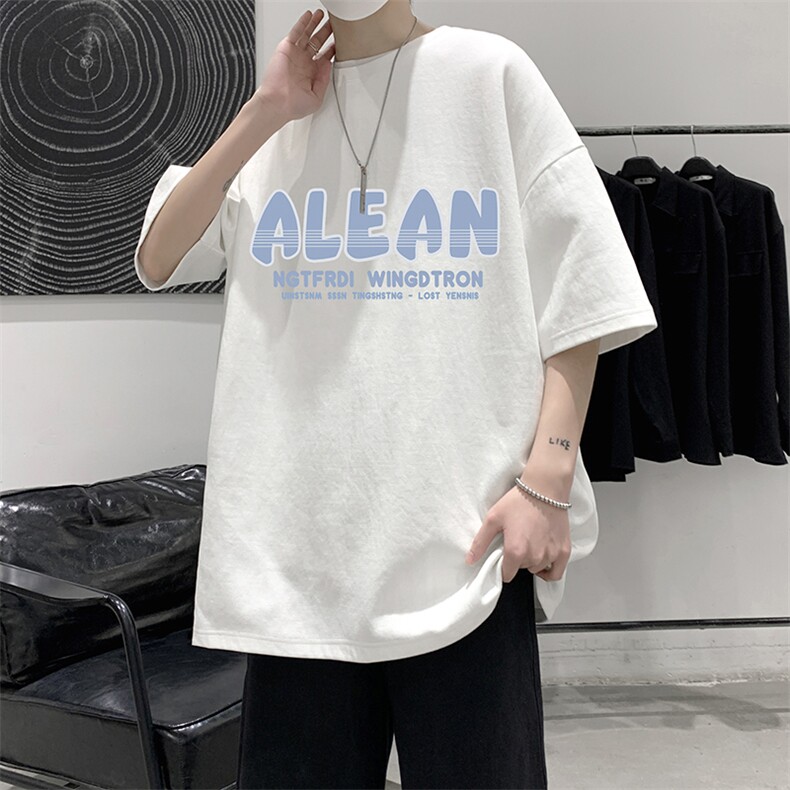 纯棉短袖t恤男大码半袖打底衫宽松体恤衫DX17291-P20大皂风,男装T恤,电商A040