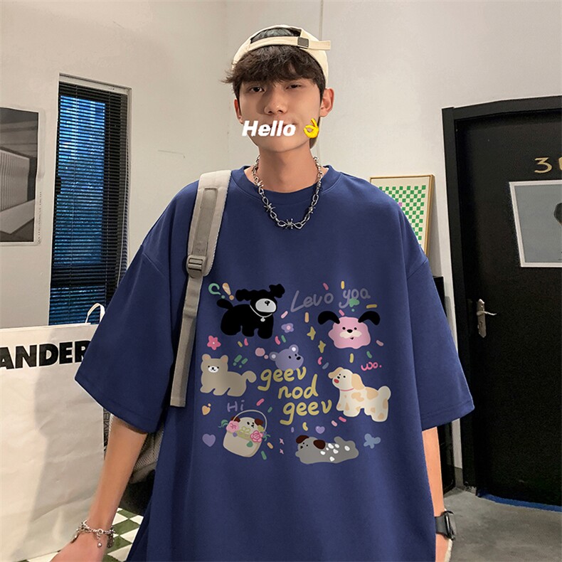 量大优供视频220克美式短袖t恤T3226得物直播有280克品质,男装T恤,电商A486