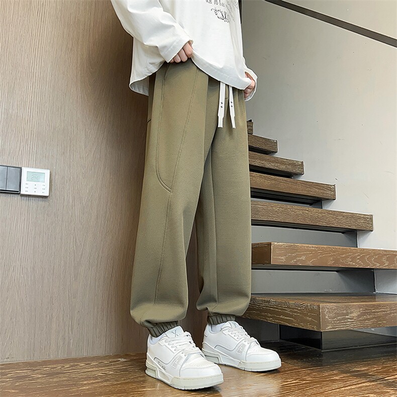 K2551-P45M-8XL2025秋季新款大码束口休闲裤控89,男装休闲裤,星座109