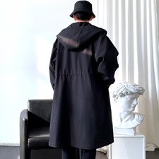 秋装轻熟风衣男长款大码大衣男中长款秋季夹克F995-P95-控，男装夹克，星座401