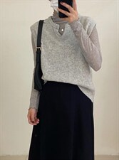 抗起球马甲?薄款打底，女装马甲，FMV