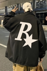 ！23秋季新款宽松大码港风R星夹克外套JK16134-P50控68，男装夹克，星座508（原C305）