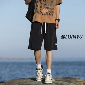 透气休闲短裤男夏季清凉宽松运动中裤五分裤 DK512-特批-17控39图片