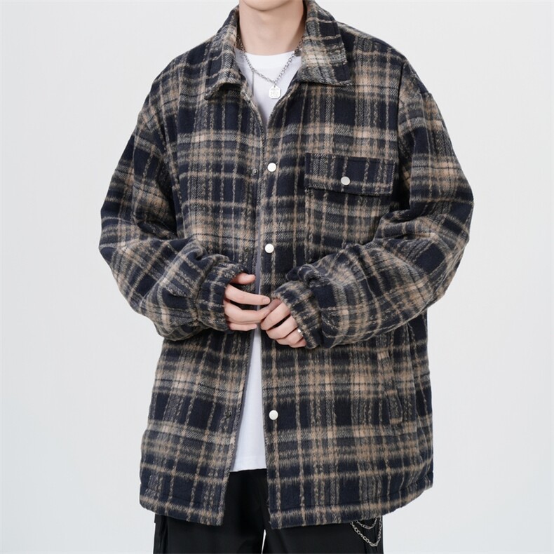 小香风格子夹克JK2161-P75,男装夹克,星座210-1