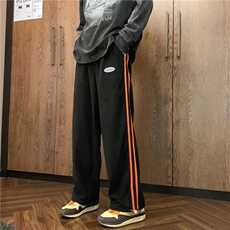 高品质灯芯绒休闲裤大码宽松长裤模特图B299-X5556-P45-限58，男装休闲裤，电商A061-1