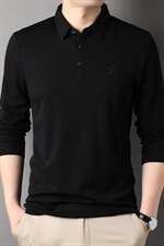 G88159男式2023年秋季新款T恤衫男长袖羊毛青年休闲体恤P72，男装T恤，电商B360