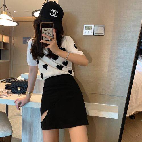 切割短裙，女装，XTZ style