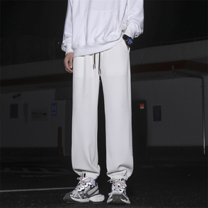 日系运动休闲长裤卫裤男秋季宽松束脚裤子潮流百搭K920-特批-32图片