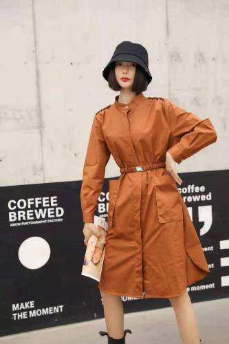 现货风衣裙！水洗，三色两码！，女装风衣，YUSIJIA 雨思佳