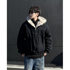 美式帆布座山雕冬季短款棉服男夹克保暖棉袄情侣外套MF292-P120，男装夹克，星座412-2