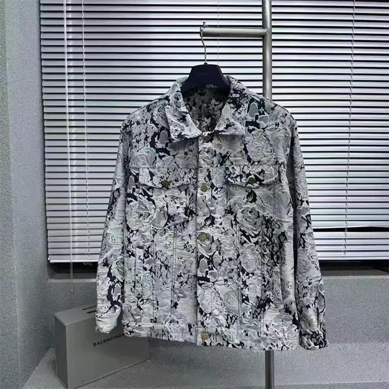 jk098P80男士外套春秋季花夹克男女同款宽松百搭情侣提,男装夹克,星座218-1（原230）