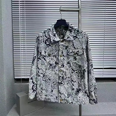 jk098P80男士外套春秋季花夹克男女同款宽松百搭情侣提，男装夹克，星座218-1（原230）