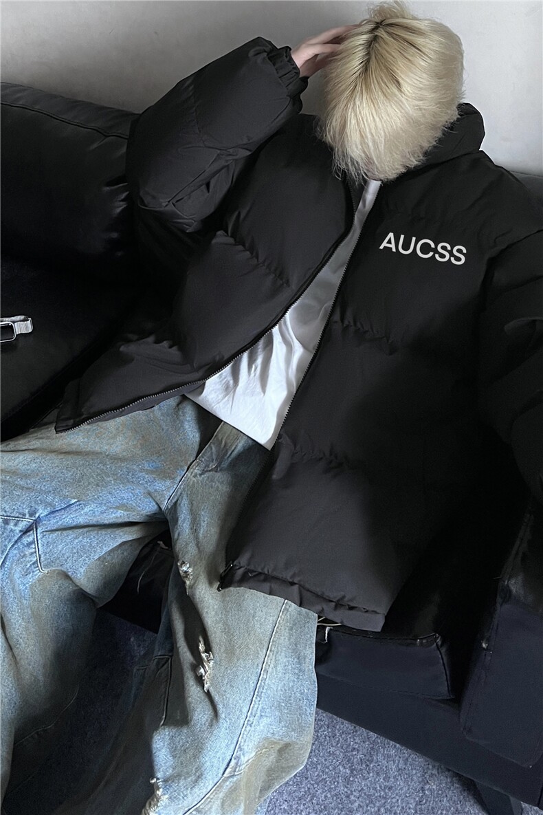 美式高街潮流新款加厚保暖外套宽松休闲棉服JK23549特批65控108,男装棉衣,星座605(原A050)