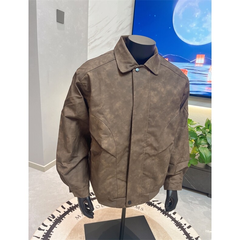 档口图加厚皮夹克美拉德复古皮衣外套J8926-P85加厚J8926JR-P95,男装夹克,星座1213