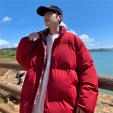抖音得物美式潮流高品质格子三防加厚羽绒棉衣外套棉服MY5555-P68，男装棉衣，星座610B-1