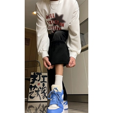 B221美式ins高街小众百搭纯色微喇牛仔裤LK22087-P55控78，男装牛仔裤，电商B221