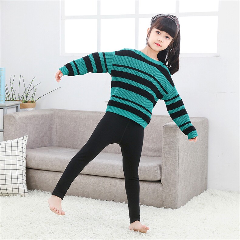 新款儿童三层加绒棉裤保暖舒适柔软贴身时尚百搭，童装裤子，魁星羊绒