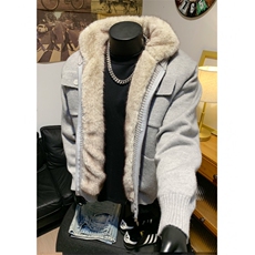 高品质现货主推款加厚加毛座山雕毛衣外套W8809-加毛，男装针织衫/毛衣，星座1212