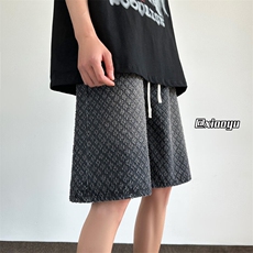 XZ616夏季新款提花牛仔短裤TY2479P45控58，男装牛仔裤，星座512A（原616）