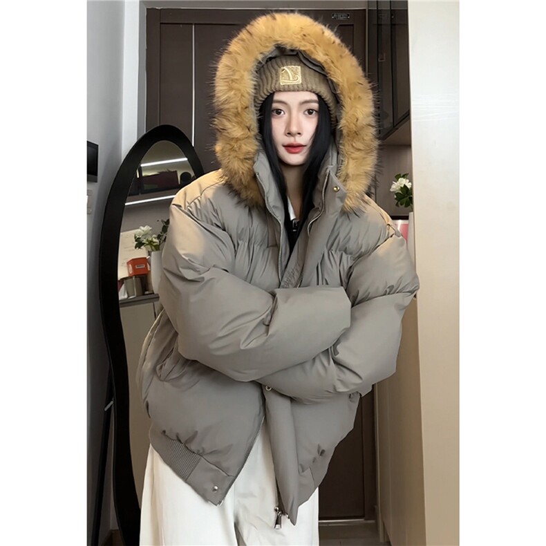 网图加厚棉服美式cleanfit防水保暖可拆卸毛领外套MY666特P90,男装棉衣,电商A341