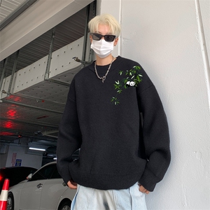 高质量！秋冬季半高领毛衣男加绒加厚线衣男针织衫男MY215-特p38图片