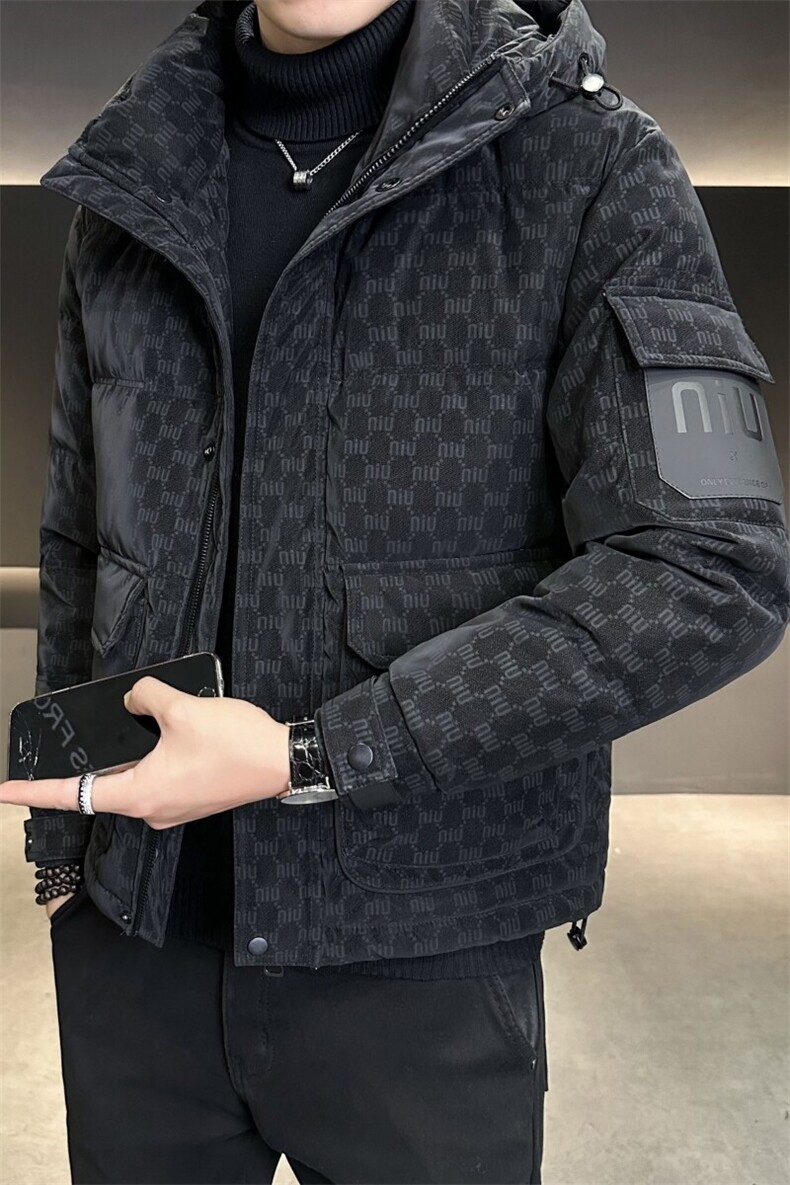 数据款2024新款羽绒服男士冬季短款加厚外套B240-YR9159-P225,男装羽绒服,电商B240