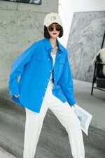 春款韩版潮流衬衣西装外套，女装西装，笛蝶