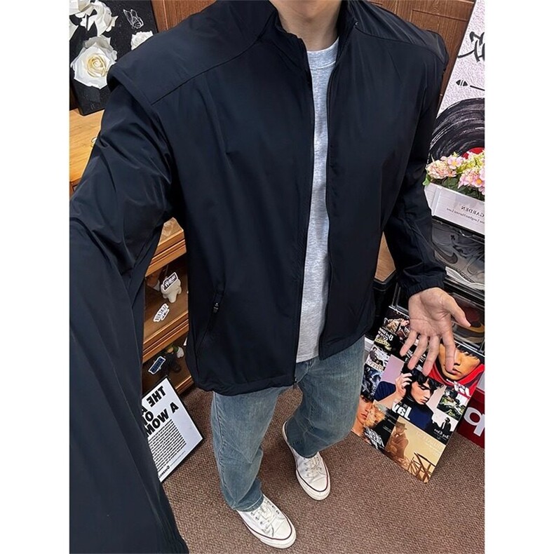 新款！cleanfit简约百搭复古夏季防晒冰丝立领防晒外套 JY811图片