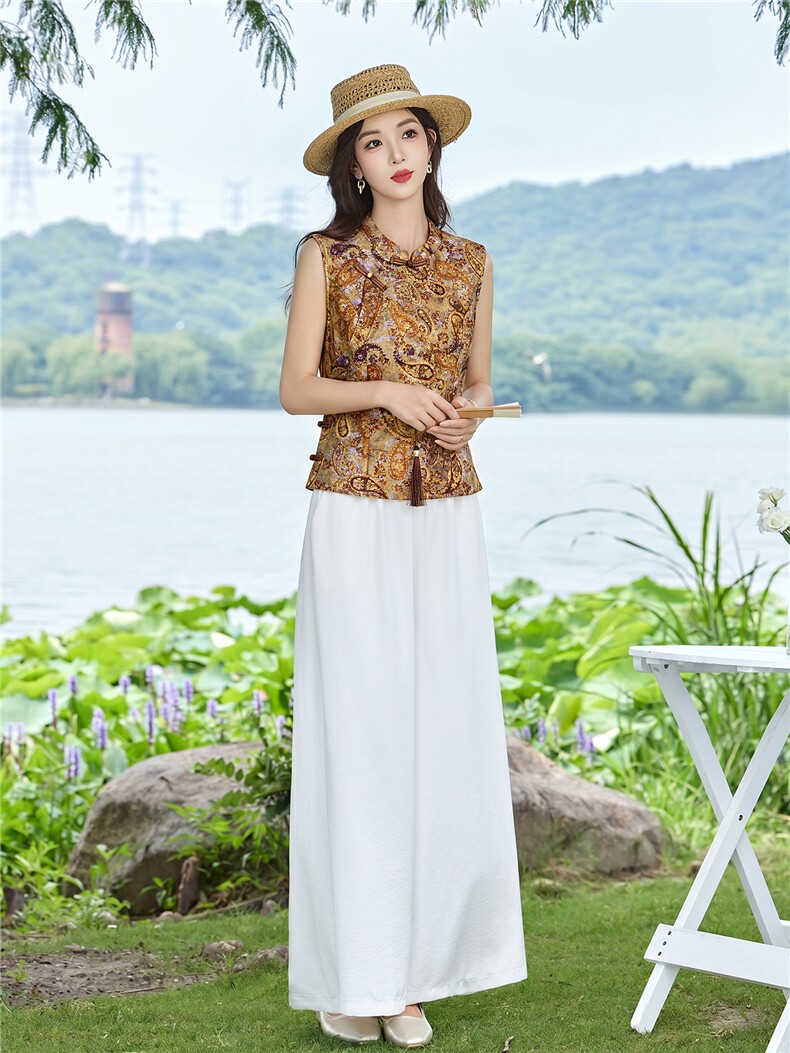 现货！2026年夏季新中式G凤套装,女装套装/套裙,衣之秀