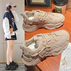 ins潮厚底老爹鞋子女2023春季新款韩版学生鞋子女休闲运动鞋，女鞋休闲鞋，电商A223