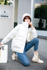 高端高品质的羽绒服，女装羽绒服，红火丹妮