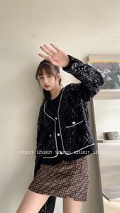 【现货】九零白鸭绒羽绒服气质小香风款图片