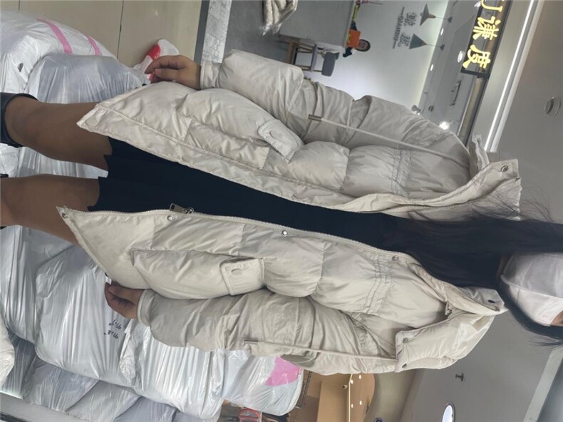 羽绒服，女装羽绒服，影子