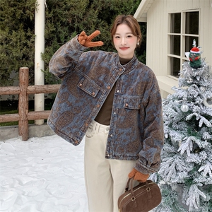 现货牛仔提花派克服2C093-6673-P215K328图片