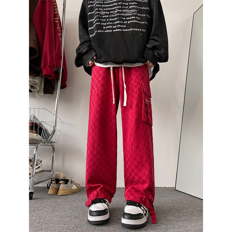 抖音得物品质百搭休闲裤212-2-DY141-特P55,男装休闲裤,星座808A-1