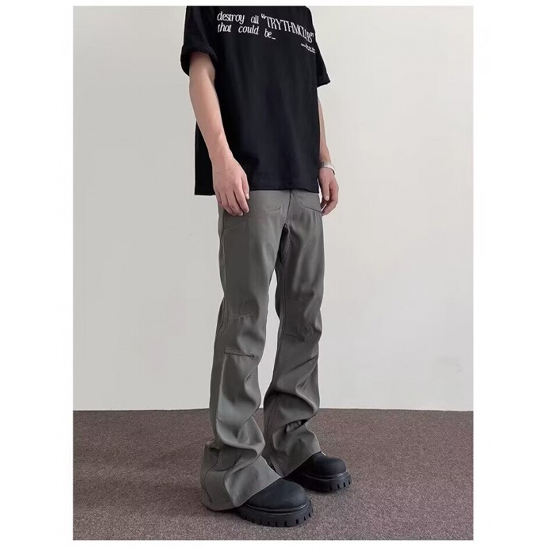 1506/QA5170/P47新款宽松休闲裤男韩版潮流百搭裤子阔腿拖地长裤,男装休闲裤,星座1506