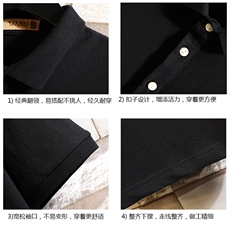 PL57099-P35翻领短袖polo衫男大码胖子半袖t恤男有领保罗衫，男装Polo衫，电商A040A