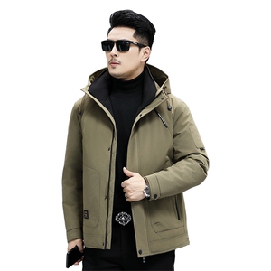 B38825钱塘2020-3冬季厚款时尚休闲中年新款男士羽绒服P288图片