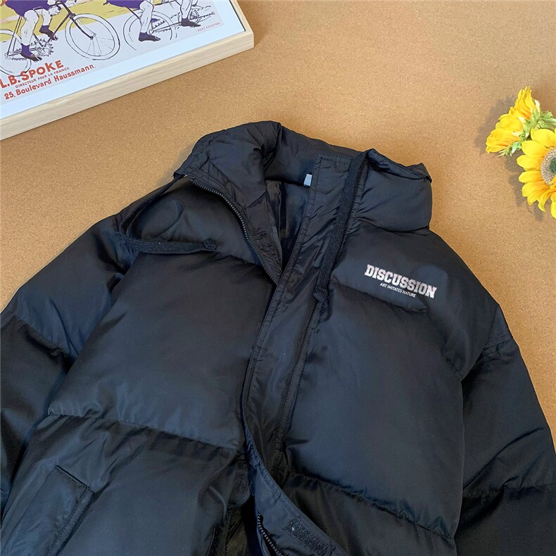 地毯美式潮流字母印花面包服白鸭绒羽绒服A247-YR214P195控258,男装羽绒服,电商A247