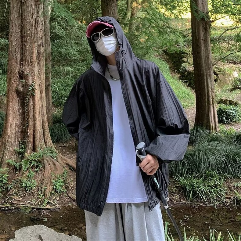 透气防晒衣男夏季薄款外套CL96P38,男装夹克,星座1116-2
