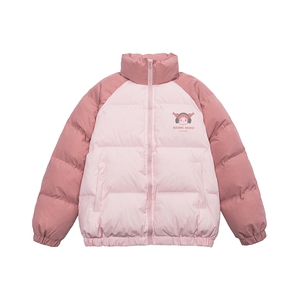 白底 23新款冬季美式时尚百搭立领加厚棉服外套MY66603P115控158图片