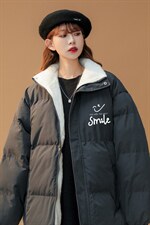 ！2023冬季中性风立领棉衣笑脸潮流百搭棉服外套MY108特P78，男装棉衣，电商B220