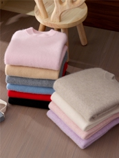 优质精选儿童纯色羊毛衫男童加厚套头针织女童羊绒毛衣打底衫，童装儿童羊毛衫，初丹羊绒童装